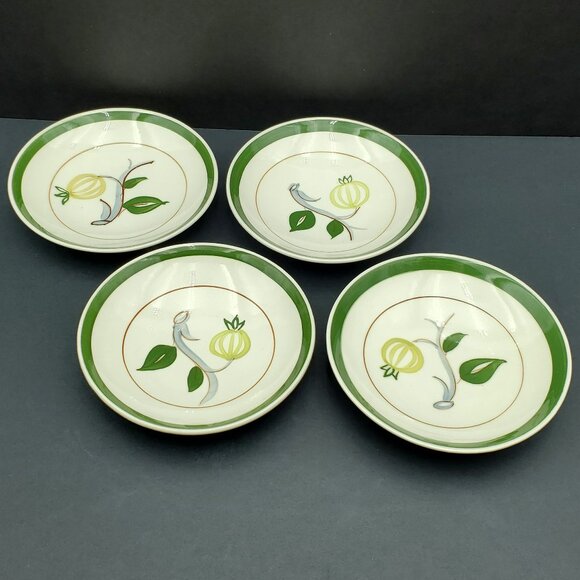 Blue Ridge Southern Potteries Forest Fruit Dessert Berry Fruit Bowls - Picture 3 of 5